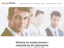 Tablet Screenshot of networkpartners.pl